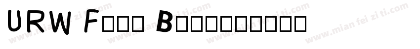 URW Form Bold字体转换